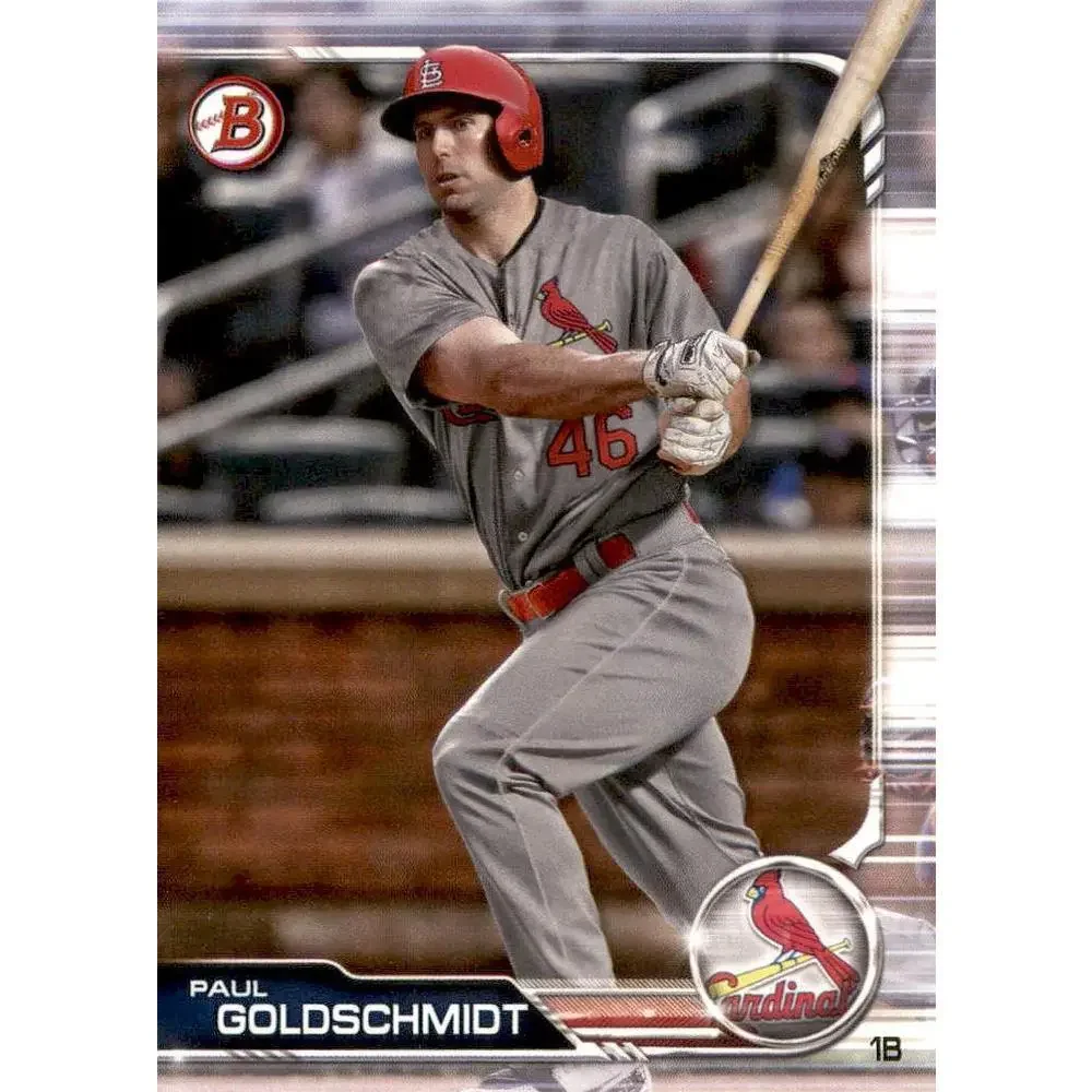 2019 Bowman Paul Goldschmidt #85 St. Louis Cardinals
